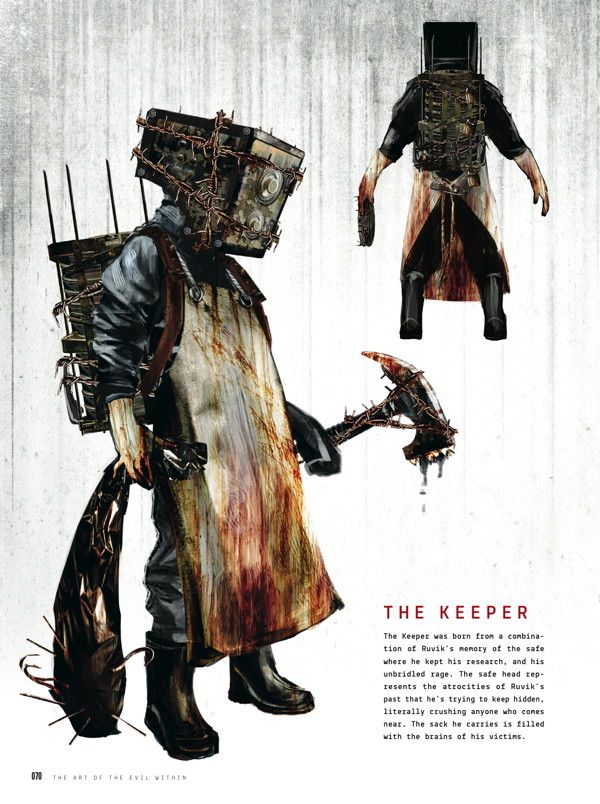 the evil within the keeper figure